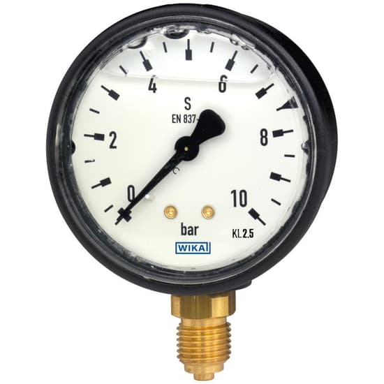 Wika Bourdon tube pressure gauge, Model 113.13
